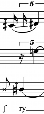 Score sample